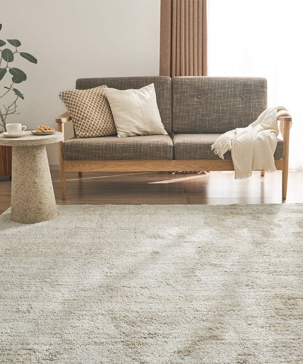 長く使いたいあなたに贈る、飽きの来ないミックスカラーのさらふわラグ＜ミクシス＞