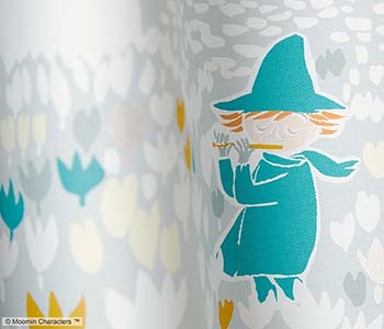 北欧カーテン ムーミン