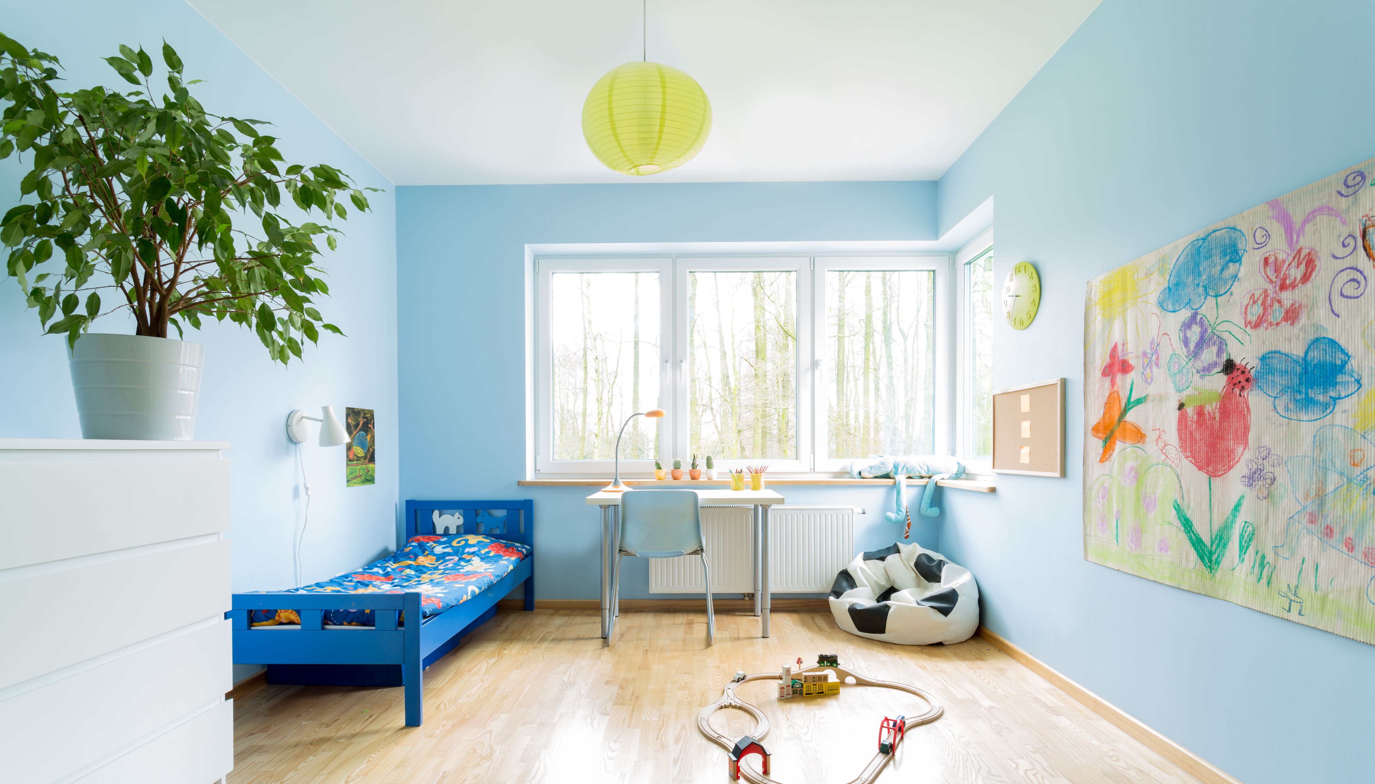 ブルー系のキッズインテリア