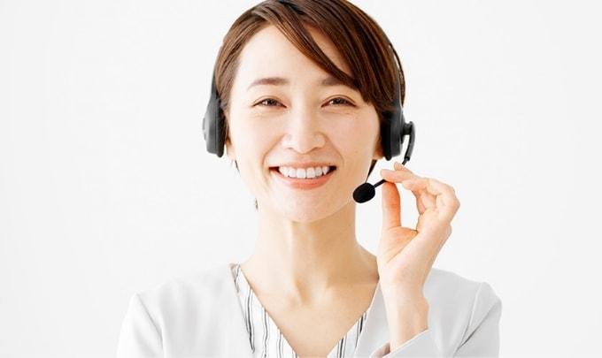 明るい笑顔のコーディネーター