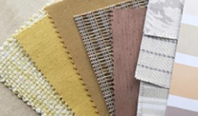 いろんな種類のカーテンサンプル