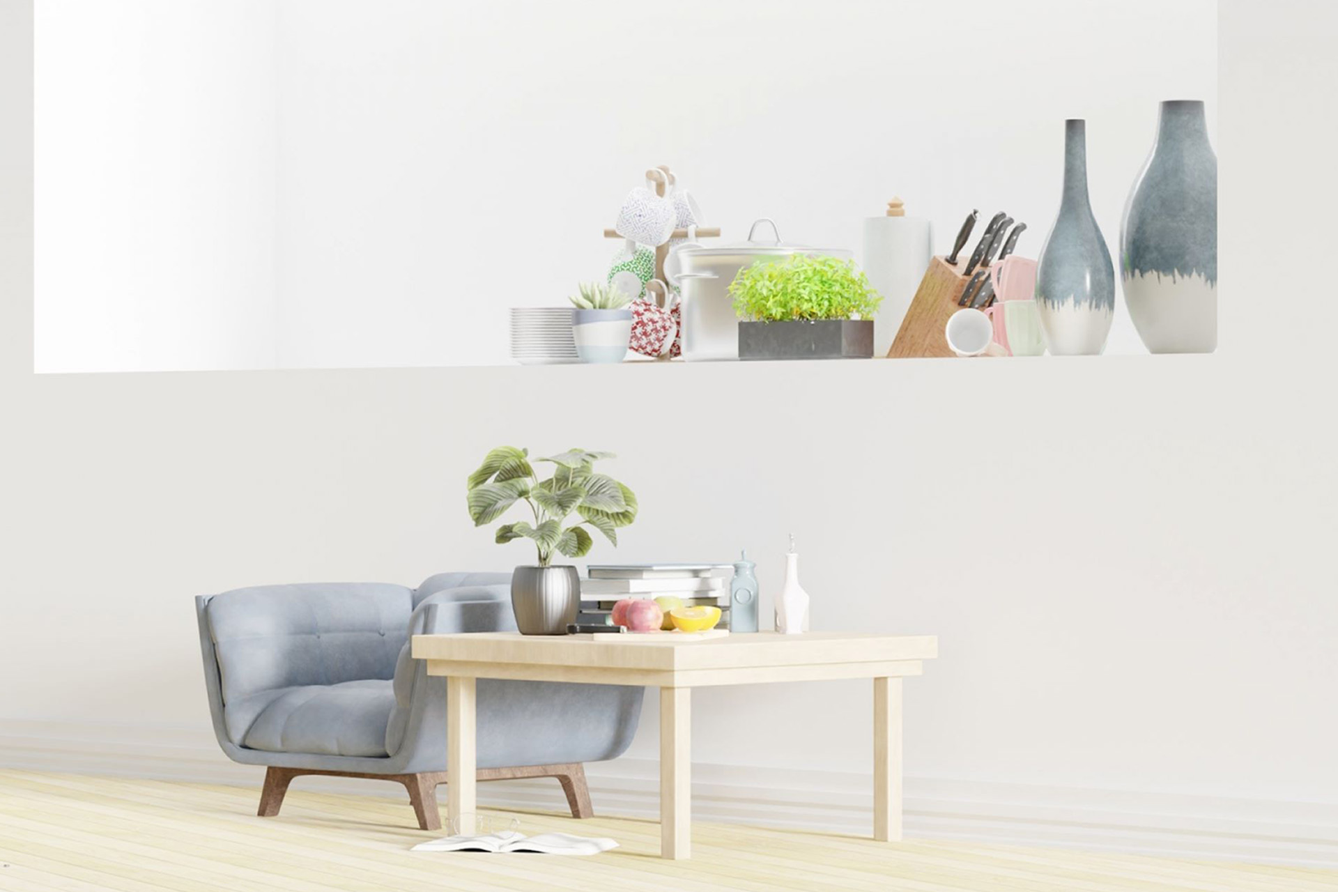 家具のミニチュア