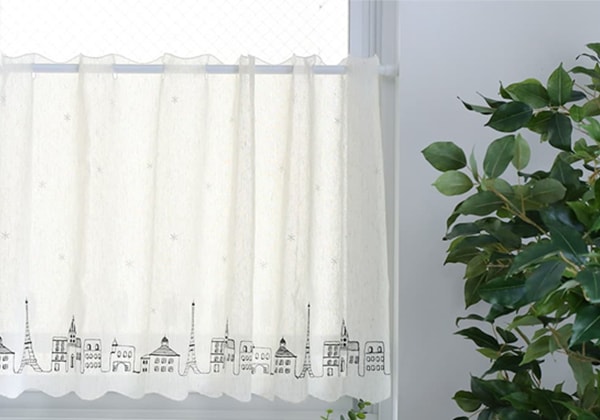 ～カーテンの測り方～ ポール通し