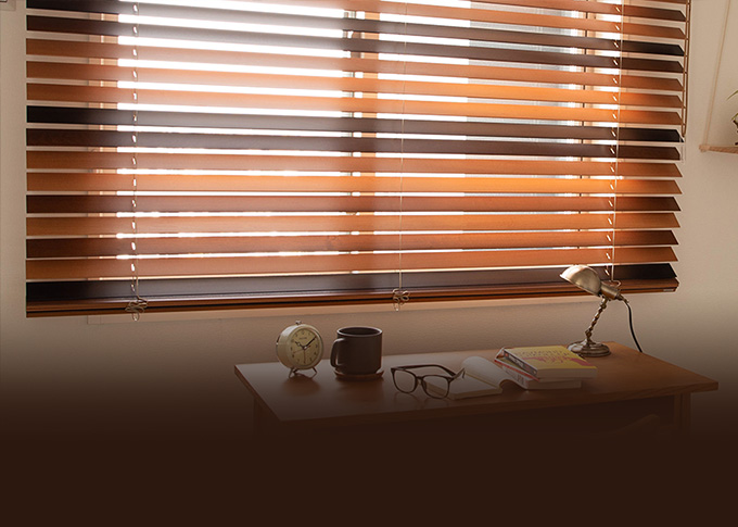 ウッドブラインドカテゴリのスマホ版看板