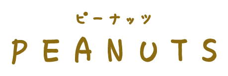 スヌーピーカーテンのロゴ