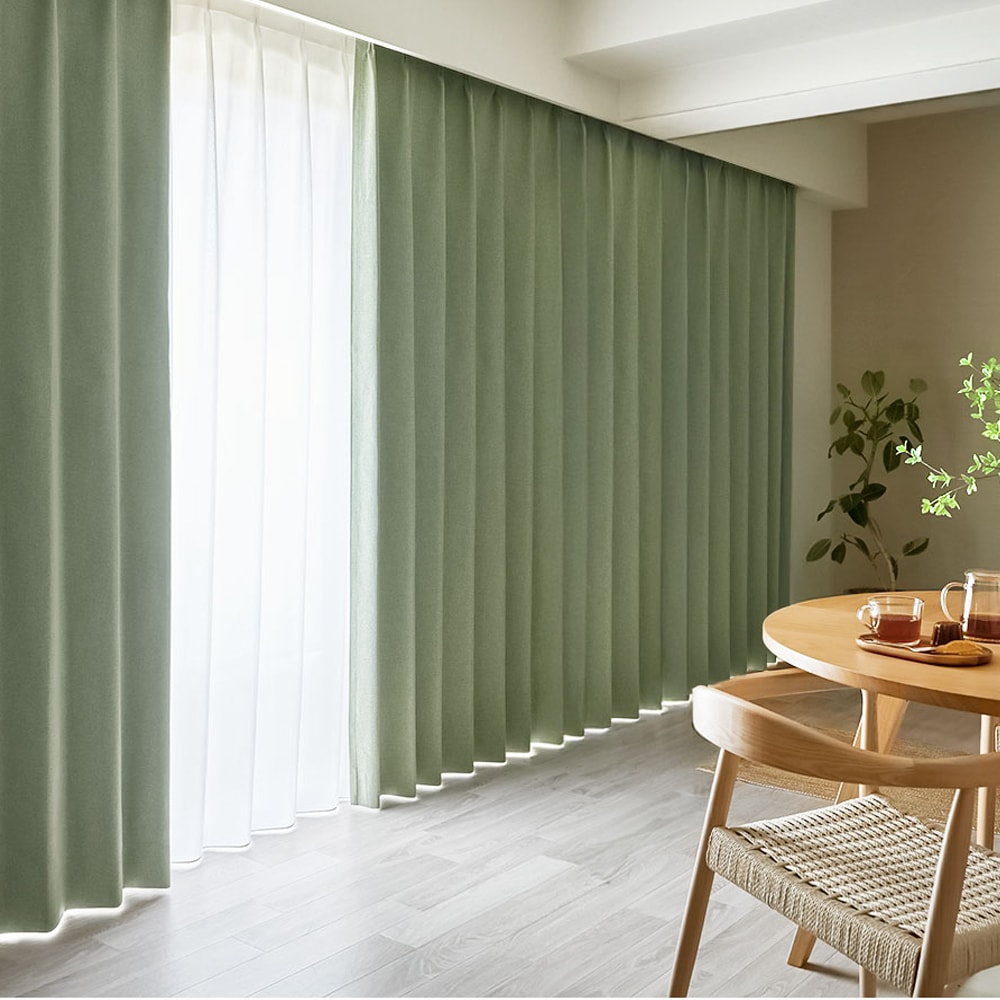 防炎必須！タワマン・広窓のために誕生した完全遮光シームレスカーテン＜シームレス リウム＞