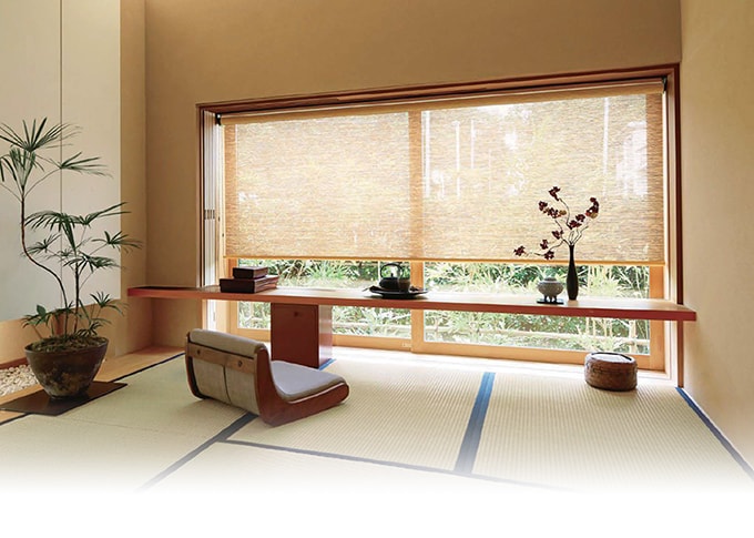 和風 ロールスクリーン