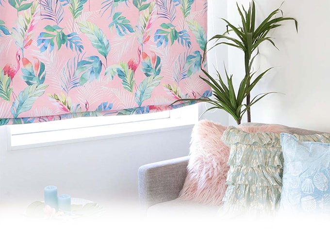 ハワイ シェードカーテン