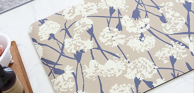 花柄ラグ・マット