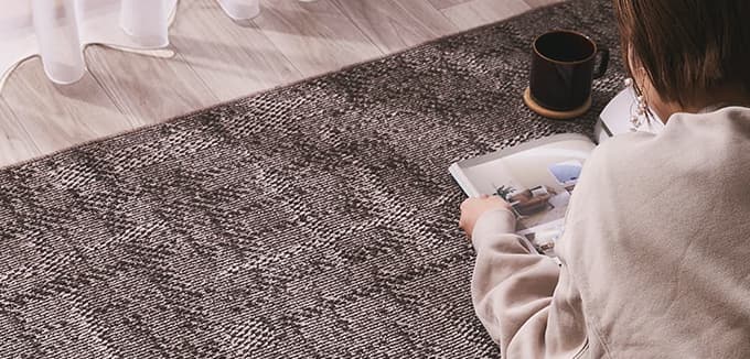 ホットカーペット/床暖房対応ラグ