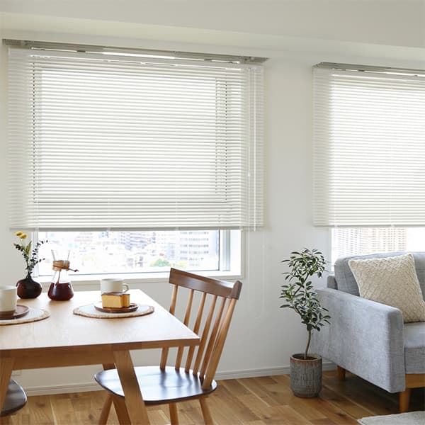 【立川機工】 アルミブラインド 豊富なカラーバリエーションのコスパ最強のアルミブラインド ＜ミリオン ホワイト＞