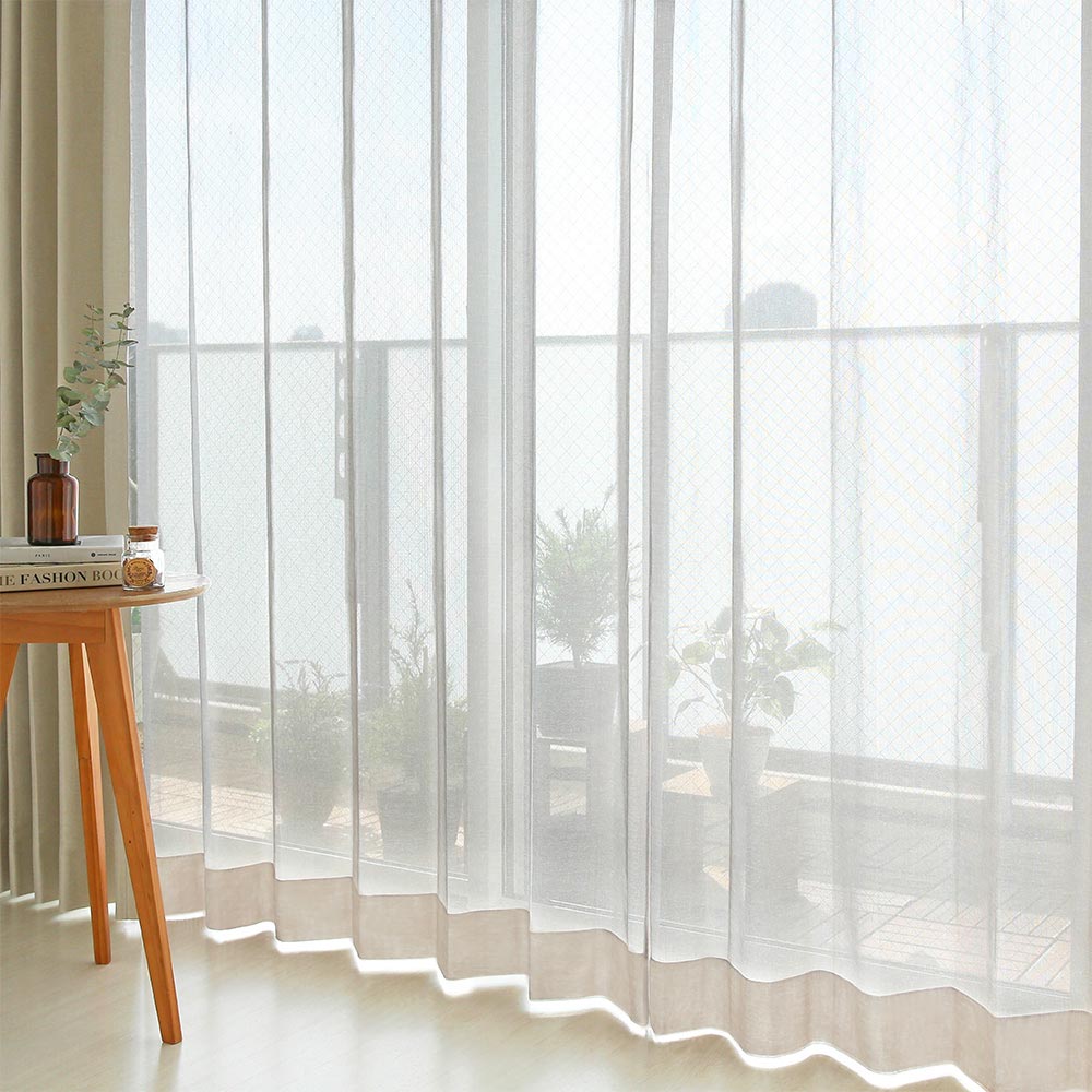 ミラーレースカーテン プライバシー保護をしつつ、外の景色が楽しめる。 まるでマジックミラーのようなレースカーテン！ ＜フロッテ＞ 