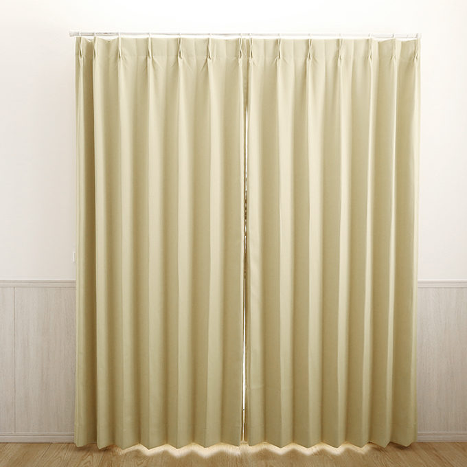 1.5倍ヒダのカーテン