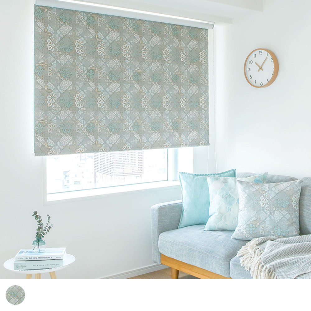 ファイントダマスク ロールスクリーン