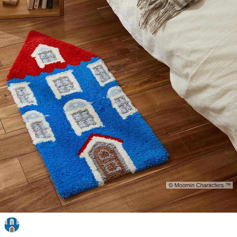 ムーミンハウスマット 40×85cm