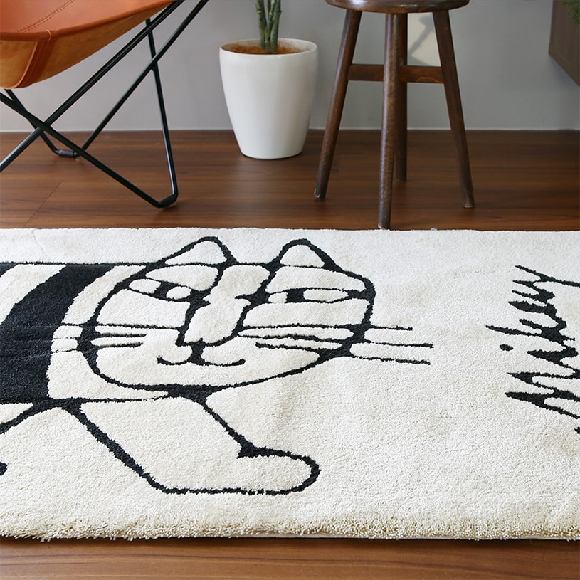 リサ・ラーソン クラシックマイキー 90×140cm ブラック02