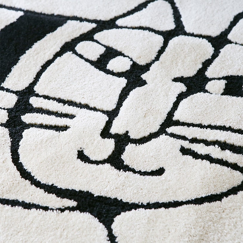 リサ・ラーソン クラシックマイキー 90×140cm ブラック03