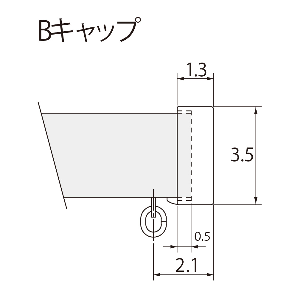 TOSO / レガートスクエア Bキャップ ダブル