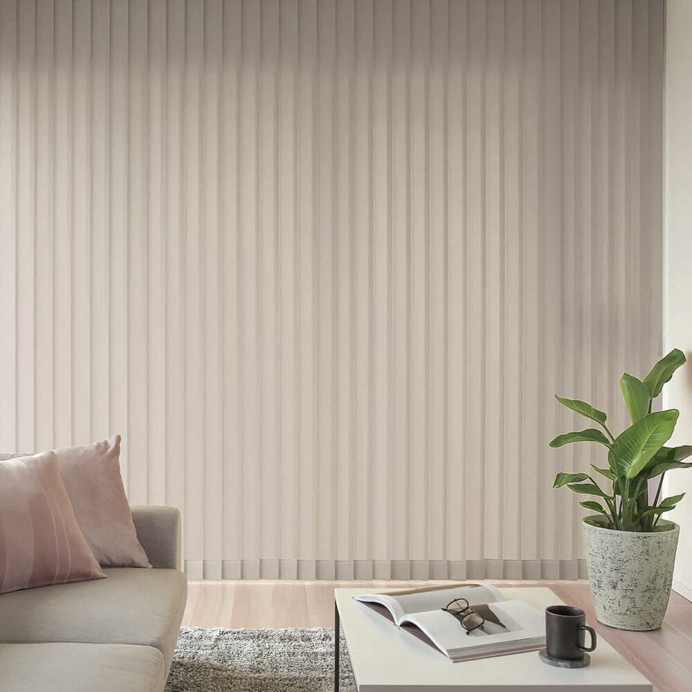 ルーバーを閉じたときの調光イメージ