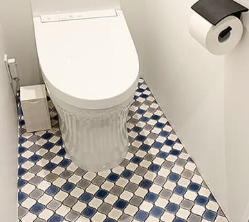 トイレマットの使用例