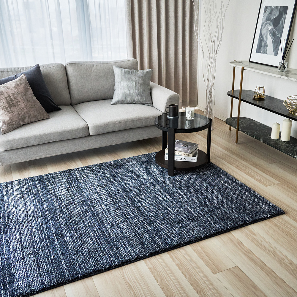  ソフトでボリュームのあるタッチと絶妙なミックスカラーが魅力！マルチな快適機能ラグ＜アース＞