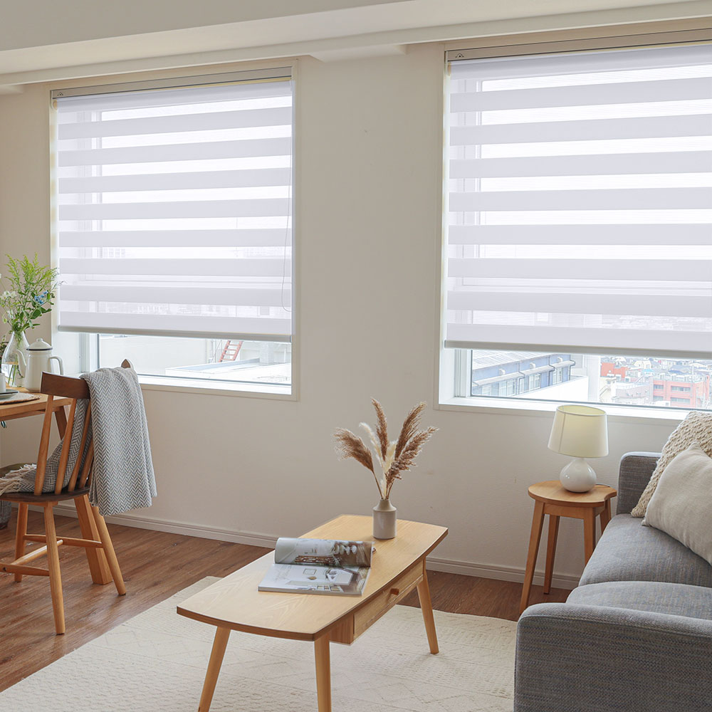 つっぱり調光ロールスクリーン ホワイトピュア 商品画像03