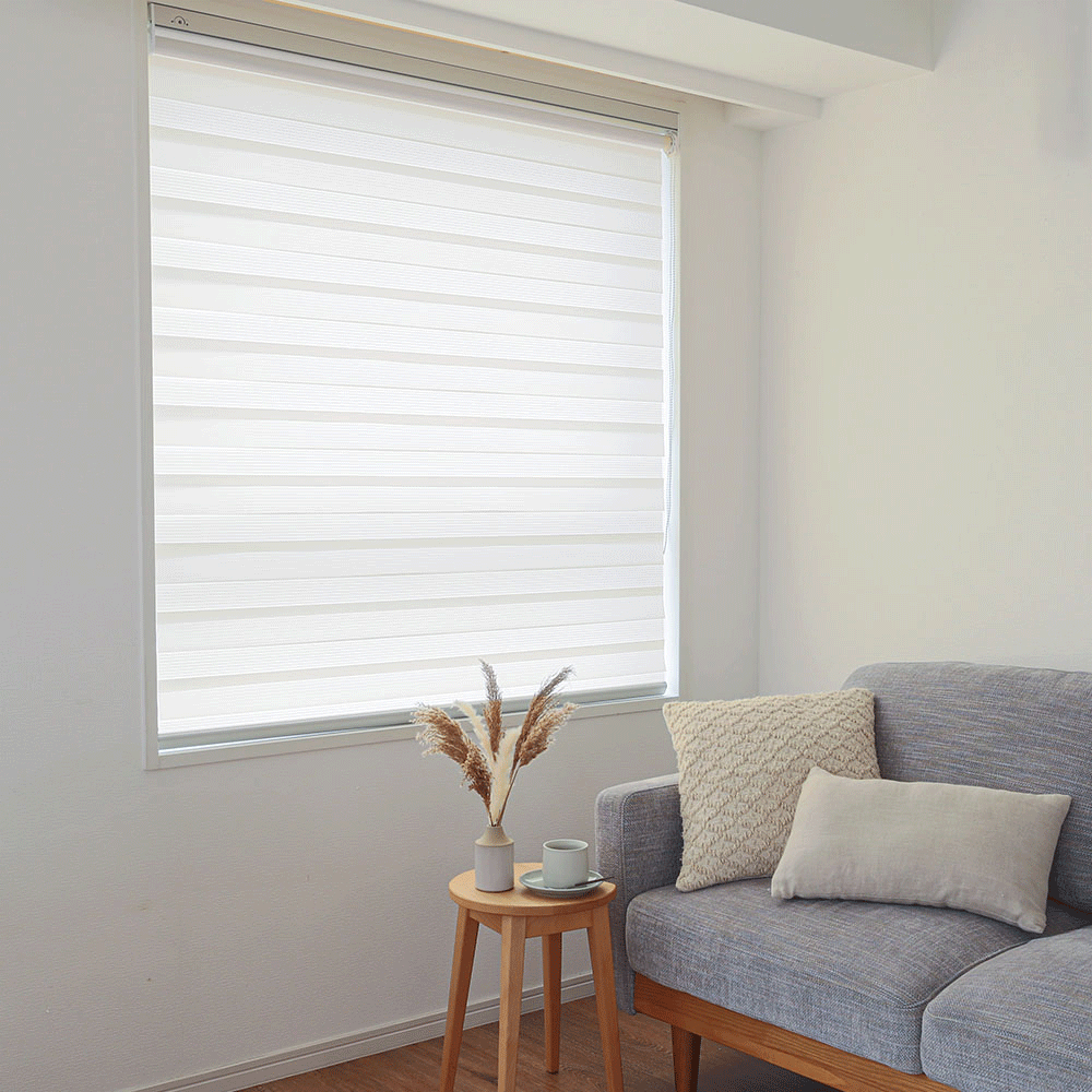 つっぱり調光ロールスクリーン ホワイトピュア 商品画像04