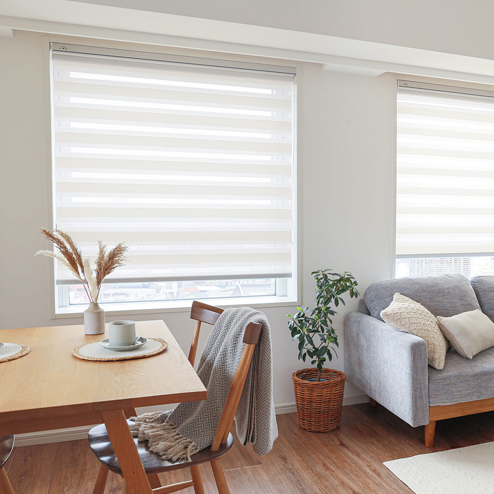 つっぱり調光ロールスクリーン ホワイトピュア 商品画像09