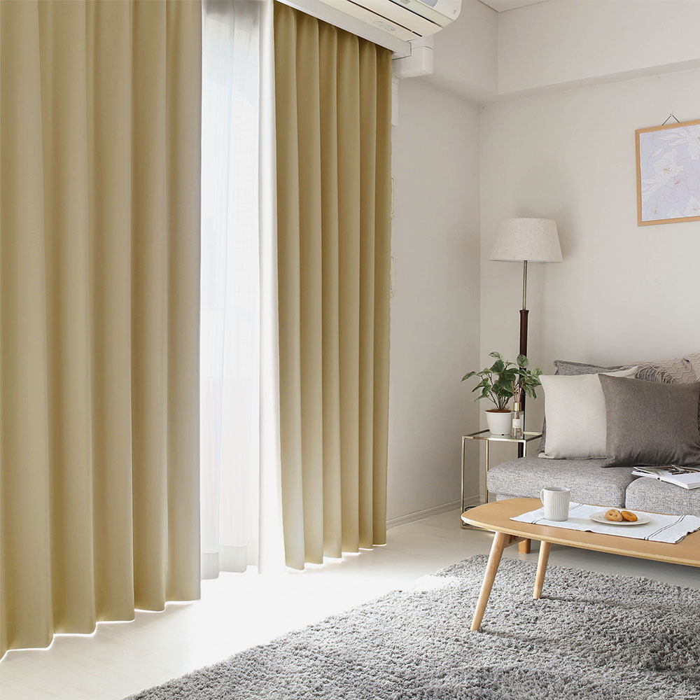 【最短・翌日出荷】【アウトレット】 アウトレット価格で新登場！大人気の1級遮光カーテン ＜トリップ＞