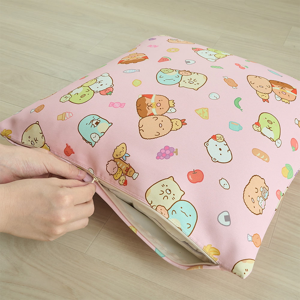 ようこそ！たべもの王国クッションカバー 商品画像03