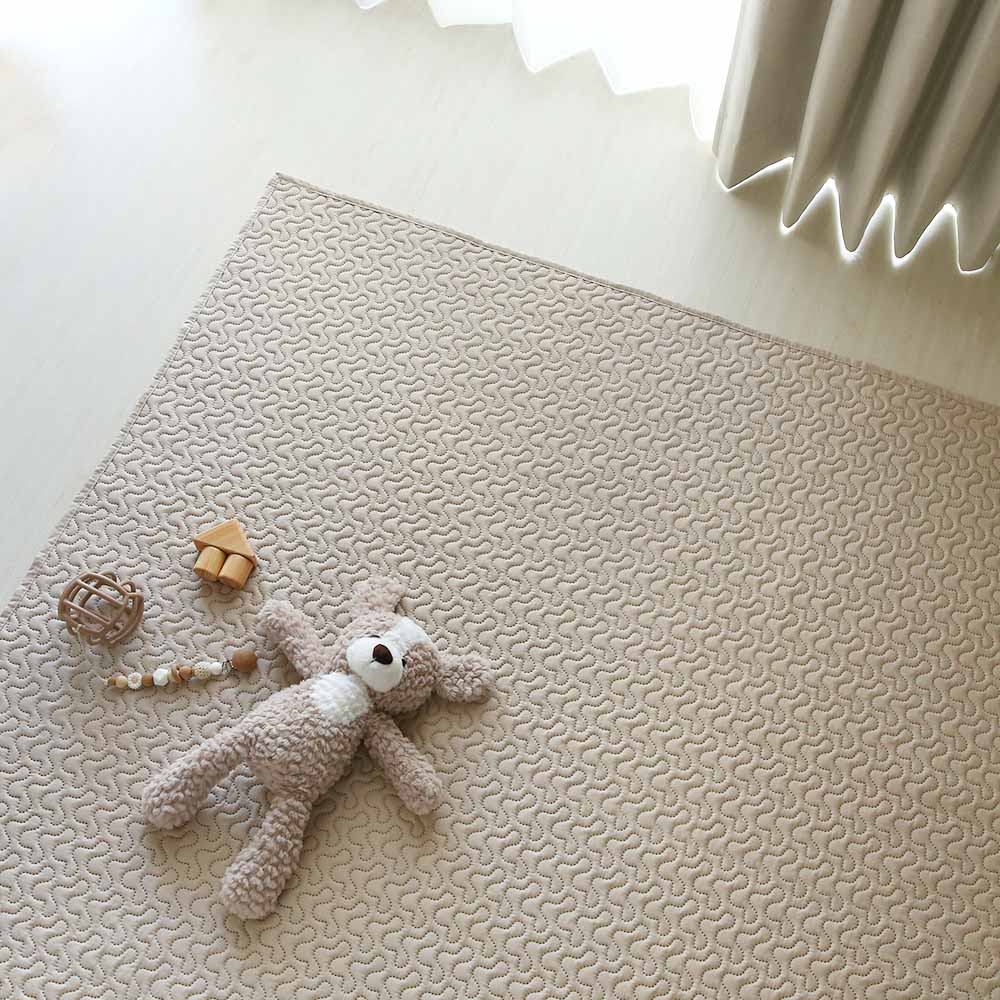 ラグ 優しいカラーと立体感のあるうねうねが可愛い！SNSでも大人気のイブルラグ ＜ドエル＞