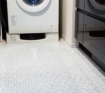 洗面所での使用例