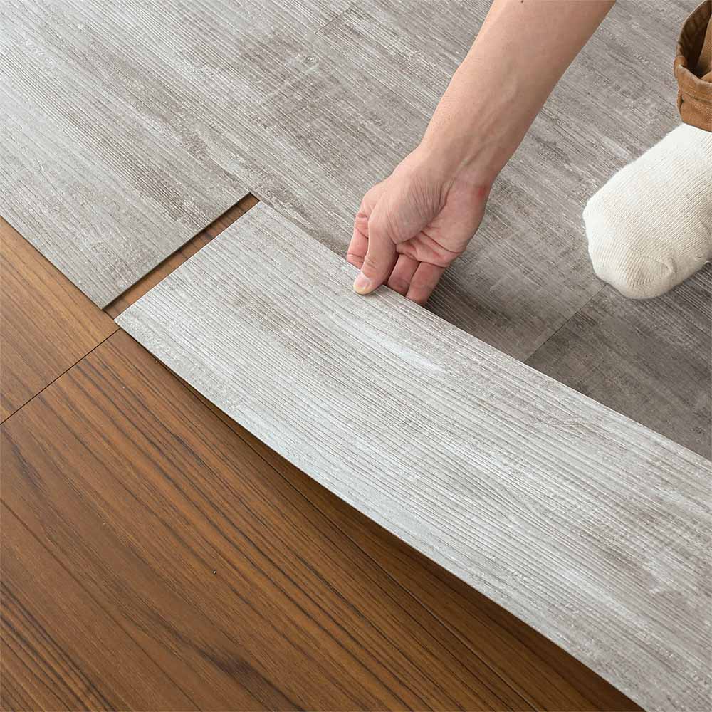 置くだけウッド調フロアタイル 12枚セット 商品画像01