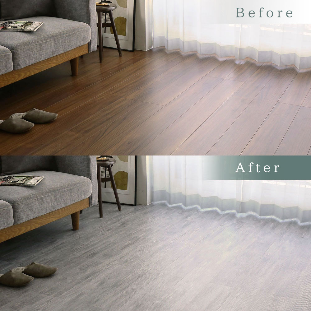 置くだけウッド調フロアタイル 12枚セット 商品画像02