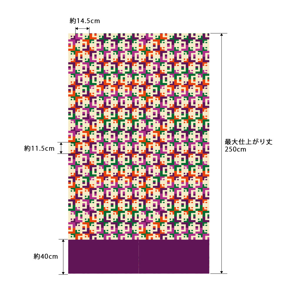 デザインのサイズについて