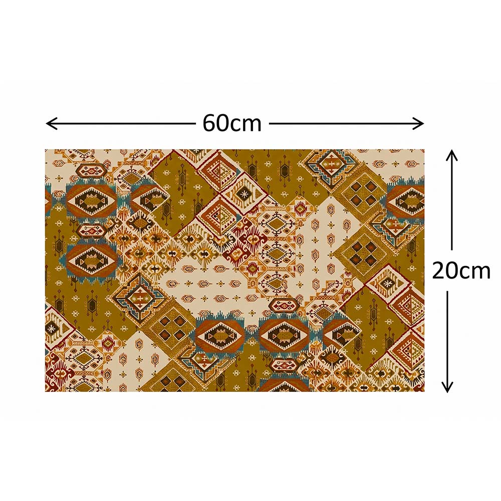 【柄の大きさ】<br>タテ：20cm　ヨコ：60cm