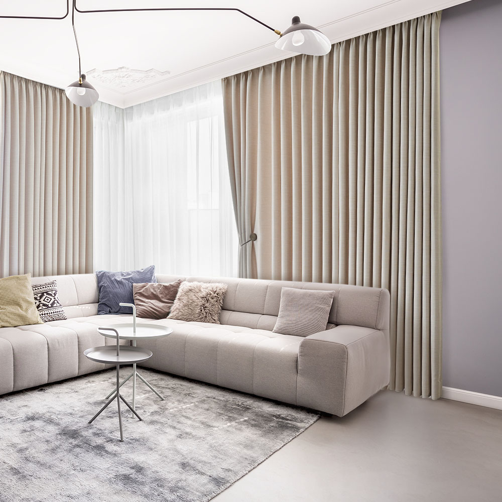  遮光カーテン 美しい艶感と極上のドレープにうっとり、デザイン性と機能性を叶えた遮光カーテン ＜グレートラグジュアリーセット＞